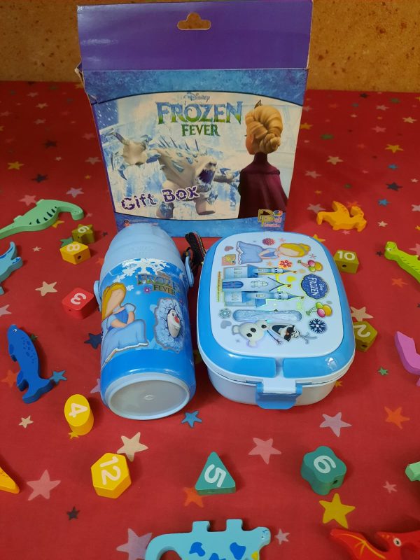 KIDS COLORFUL LUNCHBOX-BOTTLE GIFT PACKS