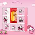 9- CUBES, KIDS STORAGE WARDROBE (KITTY)