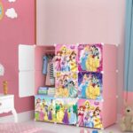 9- CUBES, KIDS STORAGE WARDROBE (PRINCES)