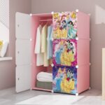 6- CUBES, KIDS STORAGE WARDROBE (PRINCES)