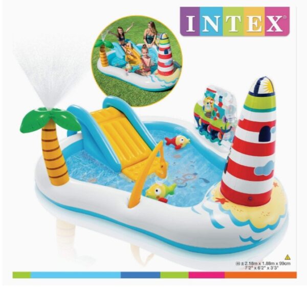 INTEX FISHING FUN PLAY CENTER POOL