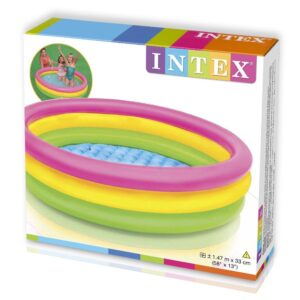 INTEX SUNSET GLOW, RAINBOW POOL 58 INCHES
