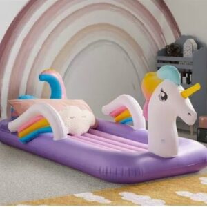 BESTWAY INFLATABLE DREAMCHASER KIDS UNICORN AIRBED WITH BACKREST