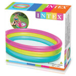 INTEX SUNSET GLOW, RAINBOW BABY POOL 34 INCHES