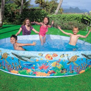 FILL N FUN AIRFREE SPARKLING SEA POOL FOR KIDS – 8 FEET