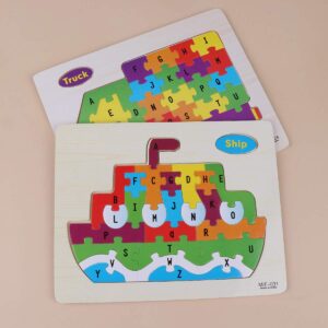 Wooden ABC Puzzles