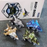 DIE-CAST PULL BACK METAL MILITARY THEMED FIGHTER JETS (4 Pcs)
