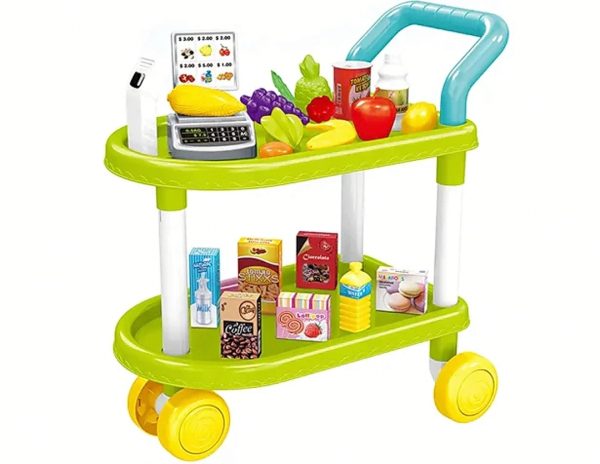 FRUIT & VEGETABLE KITCHEN TROLLEY SET