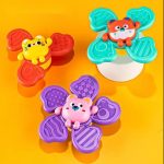 Baby Rotating Rattles Set With Suction Cup- 3 Pcs