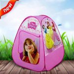 KIDS PLAY TENT HOUSE WITH COLOURED BALLS(PRINCESS/HELLO KITTY)