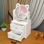 KIDS WOODEN BEAUTY PLAY-SET VANITY/DRESSING TABLE