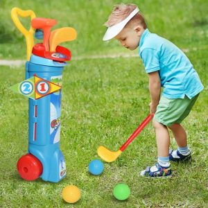 KIDS GOLF CART SET