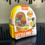 Kids Little Chef Cooking Backpack Kitchen Set Toy With Carry Case & Accessories