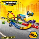 TRACK SET WITH ALLOY CARS